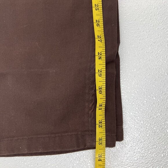 Woman Within Natural Fit 5 Pocket Western Classic Academia Brown Denim Pants 12T - Picture 6 of 9